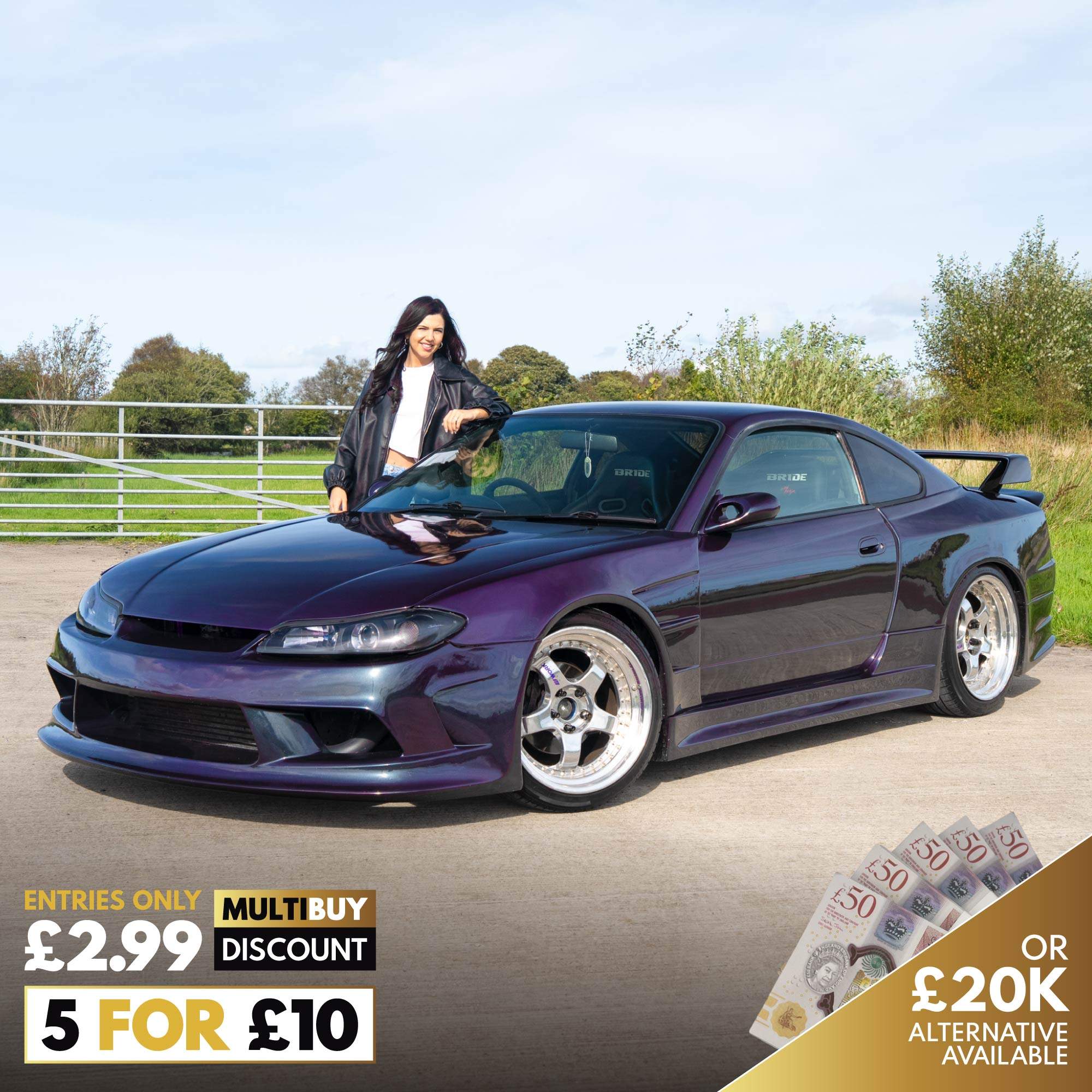 Midnight Purple Nissan Silvia S15 Spec-R